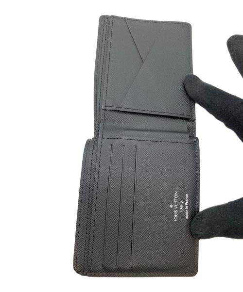 LOUIS VUITTON（ルイ ヴィトン）LOUIS VUITTON (ルイ ヴィトン) エピ ポルトフォイユ ミュルティプル 2つ折り財布 ブラックの古着・服飾アイテム