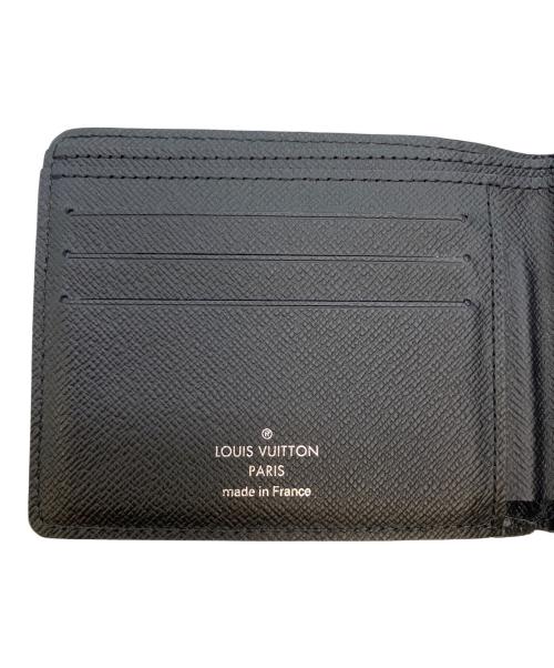LOUIS VUITTON（ルイ ヴィトン）LOUIS VUITTON (ルイ ヴィトン) エピ ポルトフォイユ ミュルティプル 2つ折り財布 ブラックの古着・服飾アイテム
