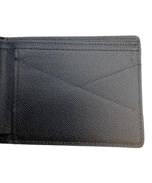 LOUIS VUITTON（ルイ ヴィトン）LOUIS VUITTON (ルイ ヴィトン) エピ ポルトフォイユ ミュルティプル 2つ折り財布 ブラックの古着・服飾アイテム