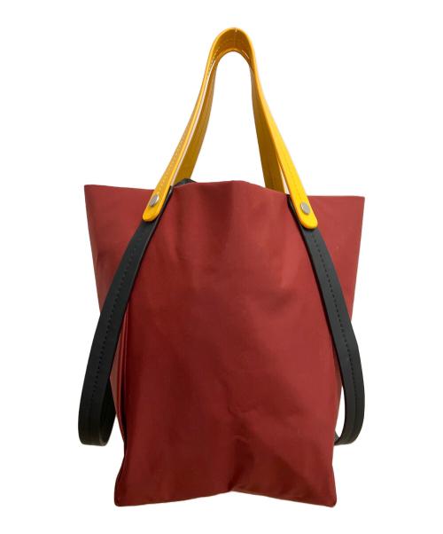 CAMPER（カンペール）CAMPER (カンペール) Jody  2wayナイロントートバッグ レッドの古着・服飾アイテム
