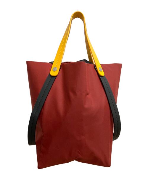 CAMPER（カンペール）CAMPER (カンペール) Jody  2wayナイロントートバッグ レッドの古着・服飾アイテム