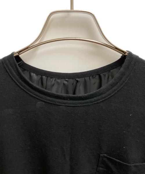 sacai（サカイ）sacai (サカイ) 半袖花柄ブラウス 半袖カットソー ブラック サイズ:SIZE 2の古着・服飾アイテム