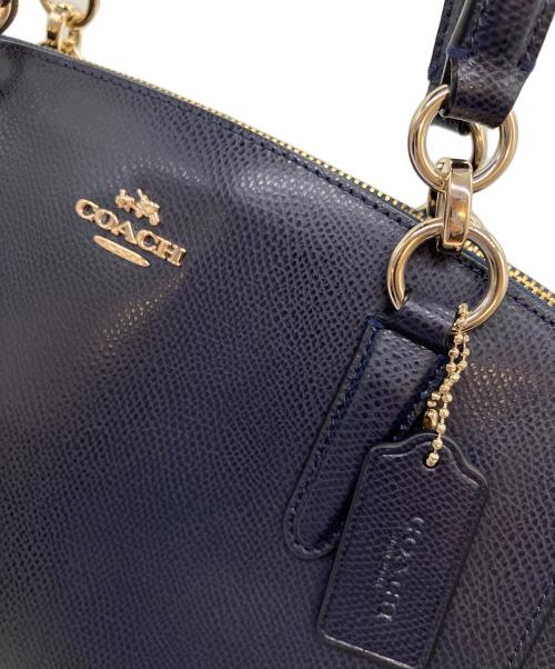 COACH（コーチ）COACH (コーチ) 2WAYバッグ ネイビーの古着・服飾アイテム