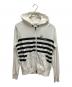 MONCLER（モンクレール）の古着「MAGLIA CARDIGAN　ジップパーカー」｜ホワイト