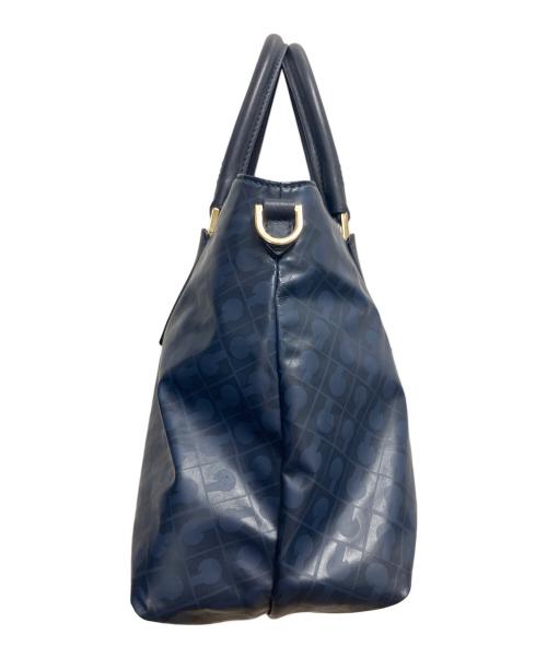 GHERARDINI（ゲラルディーニ）GHERARDINI (ゲラルディーニ) ハンドバッグ ネイビーの古着・服飾アイテム