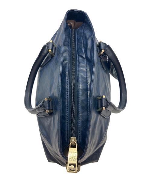 GHERARDINI（ゲラルディーニ）GHERARDINI (ゲラルディーニ) ハンドバッグ ネイビーの古着・服飾アイテム