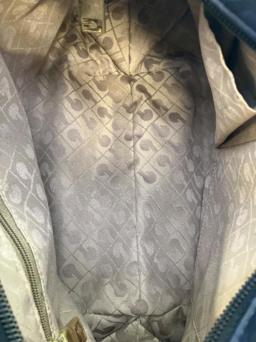 GHERARDINI（ゲラルディーニ）GHERARDINI (ゲラルディーニ) ハンドバッグ ネイビーの古着・服飾アイテム