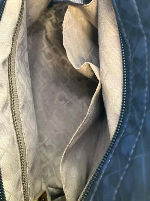 GHERARDINI（ゲラルディーニ）GHERARDINI (ゲラルディーニ) ハンドバッグ ネイビーの古着・服飾アイテム