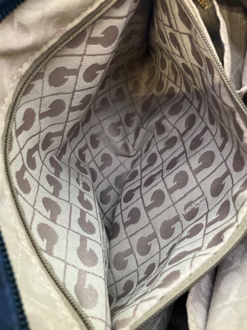 GHERARDINI（ゲラルディーニ）GHERARDINI (ゲラルディーニ) ハンドバッグ ネイビーの古着・服飾アイテム