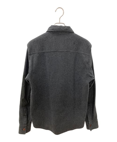 Eddie Bauer（エディーバウアー）Eddie Bauer (エディーバウアー) ハーフジッププルオーバー 長袖シャツ グレー サイズ:SIZE Sの古着・服飾アイテム