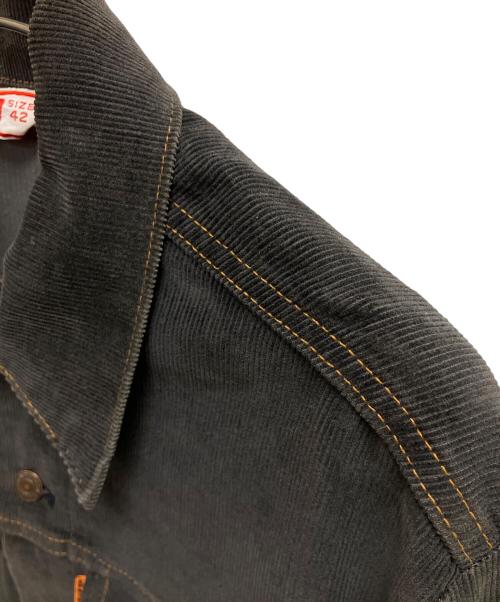 LEVI'S（リーバイス）LEVI'S (リーバイス) トラッカージャケット ブラック サイズ:SIZE 42の古着・服飾アイテム