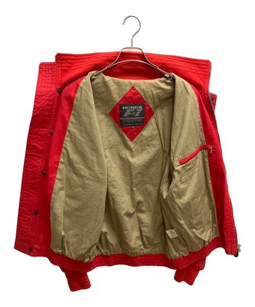 HONDA（ホンダ）HONDA (ホンダ) チームブルゾン レーシングジャケット レッド サイズ:SIZE Oの古着・服飾アイテム