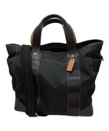COACH（コーチ）の古着「2WAYトートバッグ」｜ブラック
