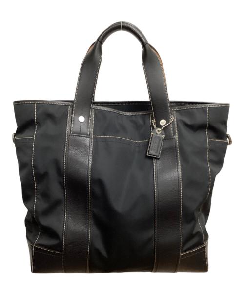 COACH（コーチ）COACH (コーチ) 2WAYトートバッグ ブラックの古着・服飾アイテム