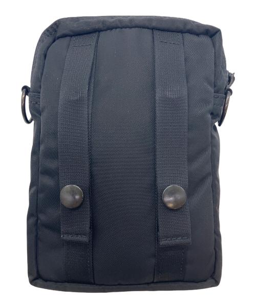 PORTER（ポーター）PORTER (ポーター) BLACK PATTERN MINI SHOULDER BAG 2WAYミニショルダーバッグ ブラックの古着・服飾アイテム