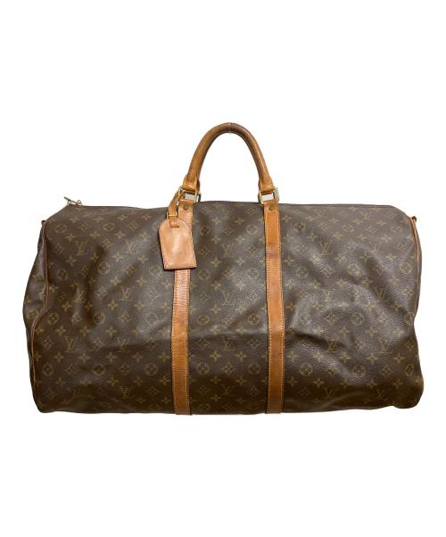 LOUIS VUITTON（ルイ ヴィトン）LOUIS VUITTON (ルイ ヴィトン) モノグラム　キーポル・バンドリエール60 ブラウンの古着・服飾アイテム