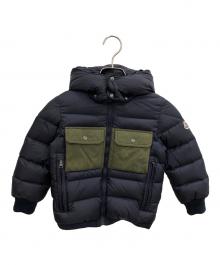 MONCLER（モンクレール）の古着「ダウンジャケット」｜ネイビー×オリーブ
