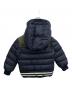 MONCLER (モンクレール) ダウンジャケット ネイビー×オリーブ サイズ:４anni/104cm：15000円