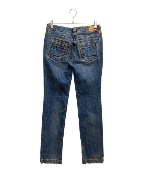 DOLCE & GABBANA（ドルチェ＆ガッバーナ）DOLCE & GABBANA (ドルチェ＆ガッバーナ) デニムパンツ ブルー サイズ:SIZE 不明の古着・服飾アイテム