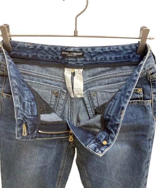 DOLCE & GABBANA（ドルチェ＆ガッバーナ）DOLCE & GABBANA (ドルチェ＆ガッバーナ) デニムパンツ ブルー サイズ:SIZE 不明の古着・服飾アイテム