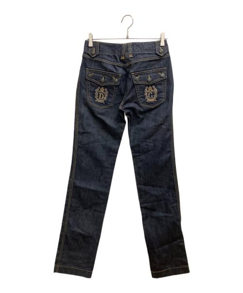 DOLCE & GABBANA（ドルチェ＆ガッバーナ）DOLCE & GABBANA (ドルチェ＆ガッバーナ) デニムパンツ ネイビー サイズ:SIZE 40 未使用品の古着・服飾アイテム