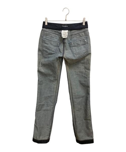 DOLCE & GABBANA（ドルチェ＆ガッバーナ）DOLCE & GABBANA (ドルチェ＆ガッバーナ) デニムパンツ ネイビー サイズ:SIZE 40 未使用品の古着・服飾アイテム
