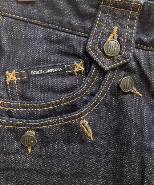 DOLCE & GABBANA（ドルチェ＆ガッバーナ）DOLCE & GABBANA (ドルチェ＆ガッバーナ) デニムパンツ ネイビー サイズ:SIZE 40 未使用品の古着・服飾アイテム