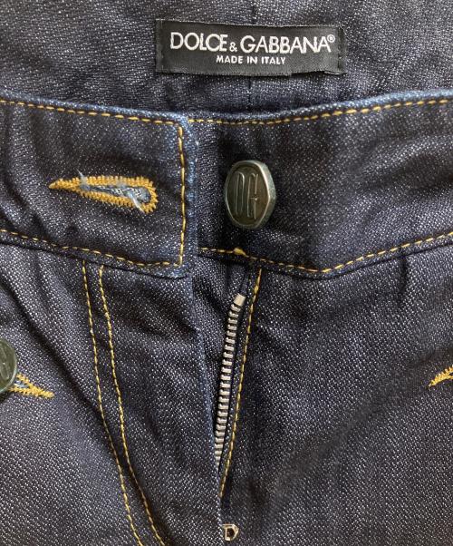 DOLCE & GABBANA（ドルチェ＆ガッバーナ）DOLCE & GABBANA (ドルチェ＆ガッバーナ) デニムパンツ ネイビー サイズ:SIZE 40 未使用品の古着・服飾アイテム