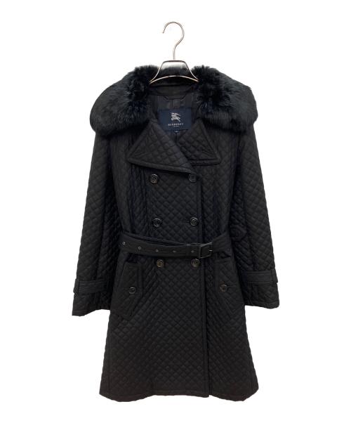 BURBERRY LONDON（バーバリーロンドン）BURBERRY LONDON (バーバリーロンドン) キルティングコート ブラック サイズ:SIZE 40の古着・服飾アイテム
