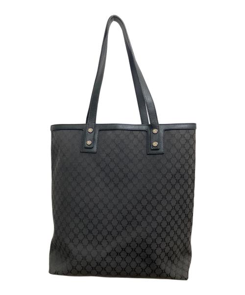 CELINE（セリーヌ）CELINE (セリーヌ) マカダム　トートバッグ ブラックの古着・服飾アイテム