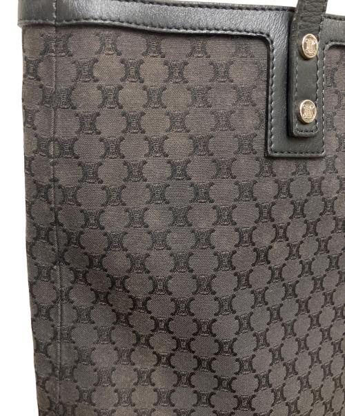 CELINE（セリーヌ）CELINE (セリーヌ) マカダム　トートバッグ ブラックの古着・服飾アイテム