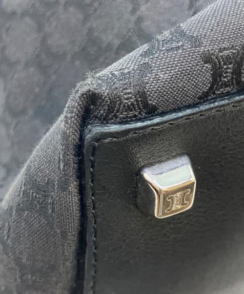 CELINE（セリーヌ）CELINE (セリーヌ) マカダム　トートバッグ ブラックの古着・服飾アイテム