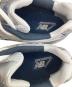 中古・古着 NEW BALANCE (ニューバランス) ローカットスニーカー ホワイト×シルバー サイズ:SIZE 24.5cm：7000円