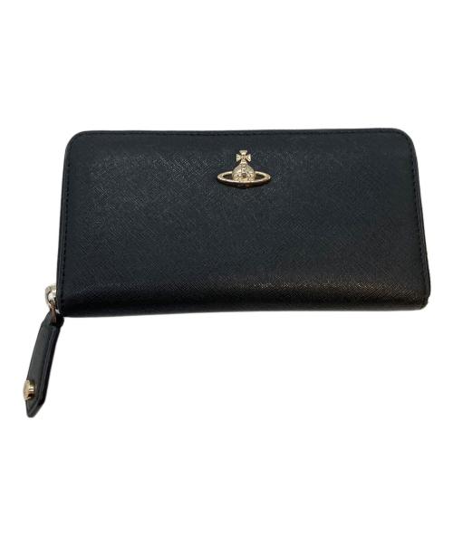 Vivienne Westwood（ヴィヴィアンウエストウッド）Vivienne Westwood (ヴィヴィアンウエストウッド) 長財布 ブラックの古着・服飾アイテム