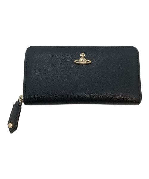 Vivienne Westwood（ヴィヴィアンウエストウッド）Vivienne Westwood (ヴィヴィアンウエストウッド) 長財布 ブラックの古着・服飾アイテム