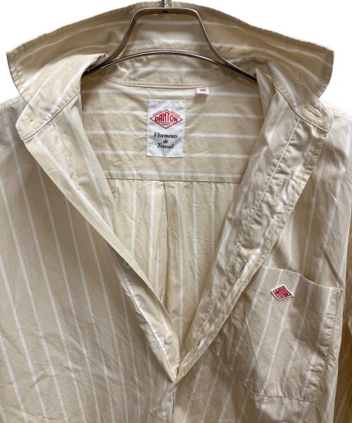 DANTON（ダントン）DANTON (ダントン) 半袖ワンピース ベージュ サイズ:SIZE 36の古着・服飾アイテム