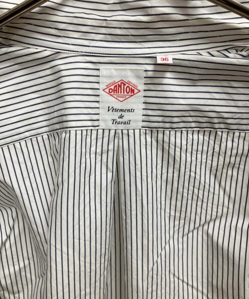 DANTON（ダントン）DANTON (ダントン) 長袖ワンピース ブルー サイズ:SIZE 36の古着・服飾アイテム