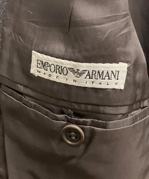 EMPORIO ARMANI（エンポリオ アルマーニ）EMPORIO ARMANI (エンポリオ アルマーニ) テーラードジャケット グレー サイズ:SIZE 52(EU)の古着・服飾アイテム