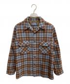 PENDLETONペンドルトン）の古着「長袖シャツ」｜ブラウン×グレー
