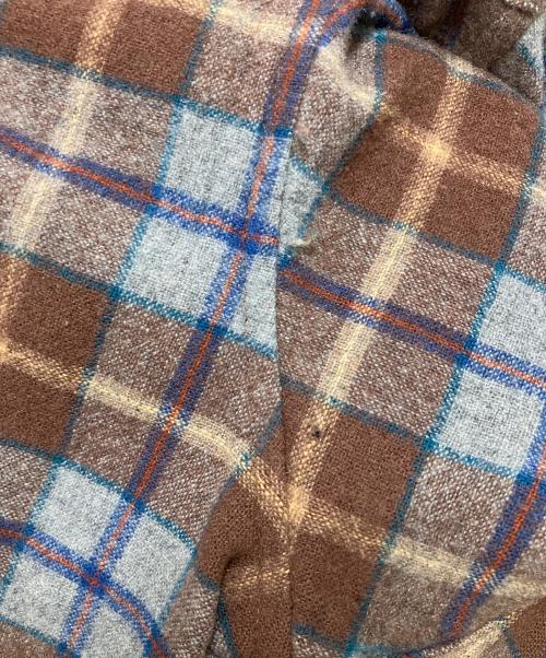 PENDLETON（ペンドルトン）PENDLETON (ペンドルトン) 長袖シャツ ブラウン×グレー サイズ:SIZE Mの古着・服飾アイテム