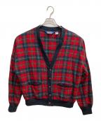 PENDLETONペンドルトン）の古着「厚手カーディガン」｜レッド×グリーン