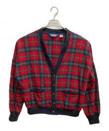 PENDLETON（ペンドルトン）の古着「厚手カーディガン」｜レッド×グリーン