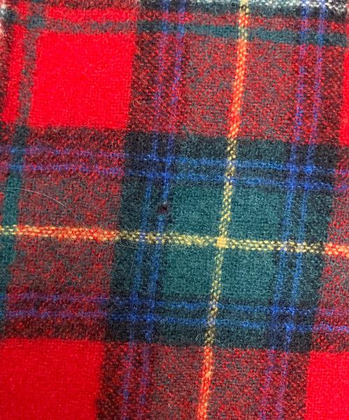 PENDLETON（ペンドルトン）PENDLETON (ペンドルトン) 厚手カーディガン レッド×グリーン サイズ:SIZE　Lの古着・服飾アイテム