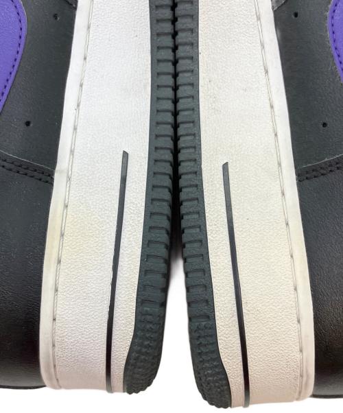 NIKE（ナイキ）NIKE (ナイキ) AIR FORCE 1 HIGH ’07 LV8 “Hoops/Black/Purple” ハイカットスニーカー ブラック×パープル サイズ:SIZE 27.5cmの古着・服飾アイテム