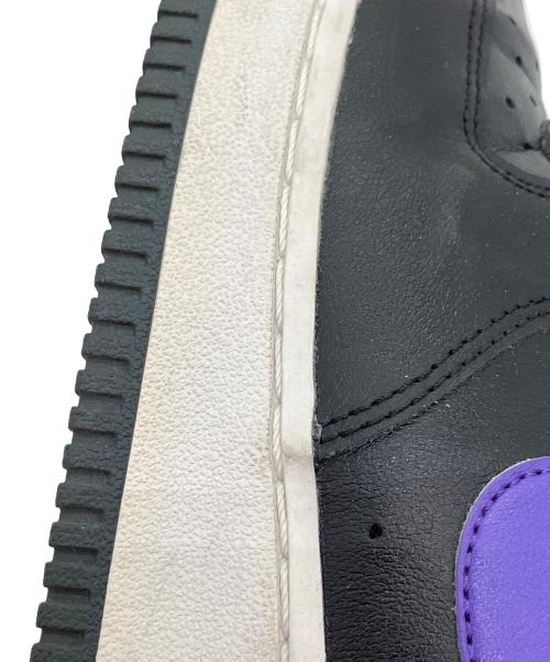 NIKE（ナイキ）NIKE (ナイキ) AIR FORCE 1 HIGH ’07 LV8 “Hoops/Black/Purple” ハイカットスニーカー ブラック×パープル サイズ:SIZE 27.5cmの古着・服飾アイテム