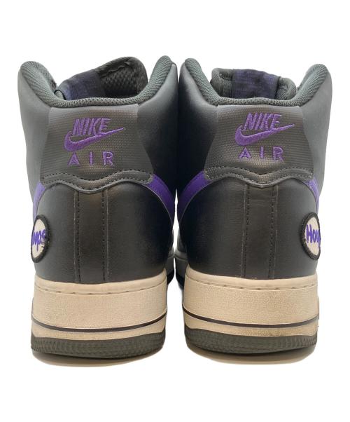 NIKE（ナイキ）NIKE (ナイキ) AIR FORCE 1 HIGH ’07 LV8 “Hoops/Black/Purple” ハイカットスニーカー ブラック×パープル サイズ:SIZE 27.5cmの古着・服飾アイテム