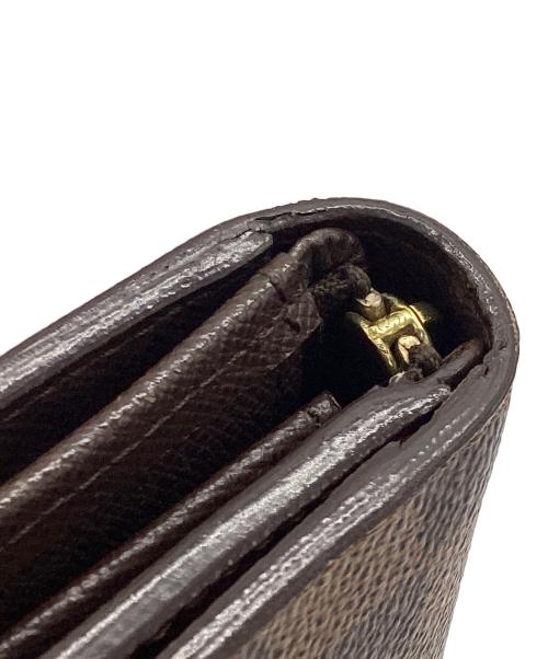 LOUIS VUITTON（ルイ ヴィトン）LOUIS VUITTON (ルイ ヴィトン) モノグラム ポルトフォイユ・トレゾール 2つ折り財布 ブラウンの古着・服飾アイテム