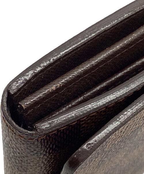 LOUIS VUITTON（ルイ ヴィトン）LOUIS VUITTON (ルイ ヴィトン) モノグラム ポルトフォイユ・トレゾール 2つ折り財布 ブラウンの古着・服飾アイテム