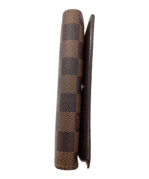 LOUIS VUITTON（ルイ ヴィトン）LOUIS VUITTON (ルイ ヴィトン) モノグラム ポルトフォイユ・トレゾール 2つ折り財布 ブラウンの古着・服飾アイテム