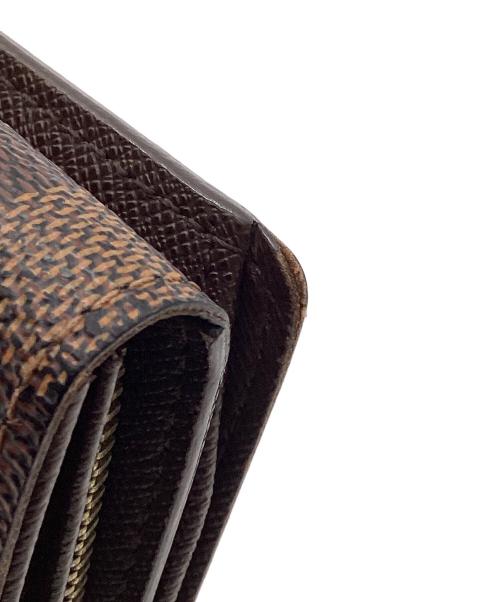 LOUIS VUITTON（ルイ ヴィトン）LOUIS VUITTON (ルイ ヴィトン) モノグラム ポルトフォイユ・トレゾール 2つ折り財布 ブラウンの古着・服飾アイテム